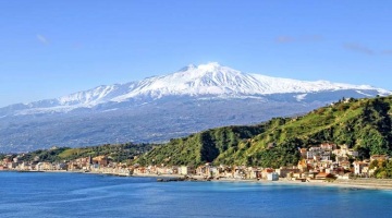 На Сицилии Вулкан Этна