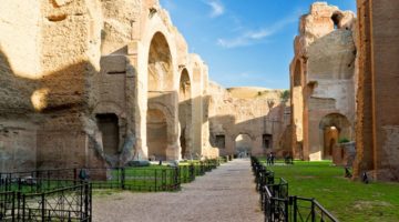 Античные бани Рима - термы Каракаллы - описание достопримечательности