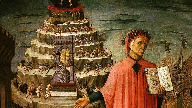 Данте Алигьери - его Божественная комедия и Посмертная маска