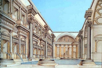 Термы Каракаллы - как выглядело строение до разрушения