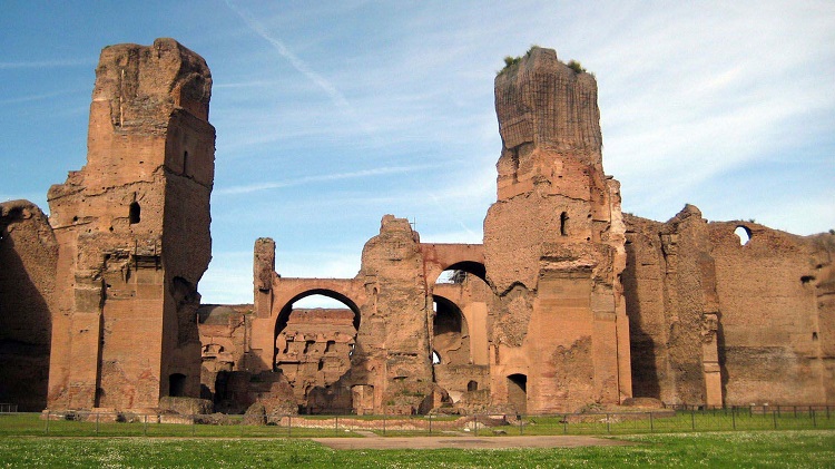 Термы Каракаллы - как выглядело строение до разрушения