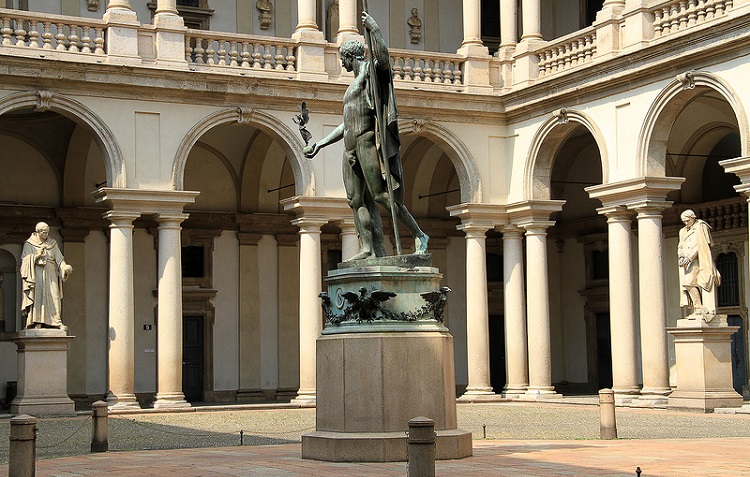 Пинакотека Брера в Милане - история строительства достопримечательности