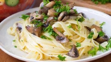Фетучини с грибами - рецепт приготовления итальянского блюда