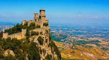 Крепость Гуаита - главная достопримечательность города Сан-Марино